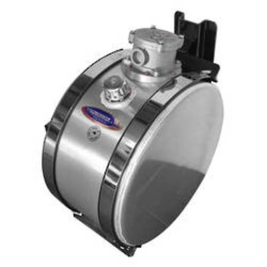 112 Litre Hydraulic Tank &Oslash;635 x 380L, 1 1/4" Filter & Suction Fitting with Black Bracket